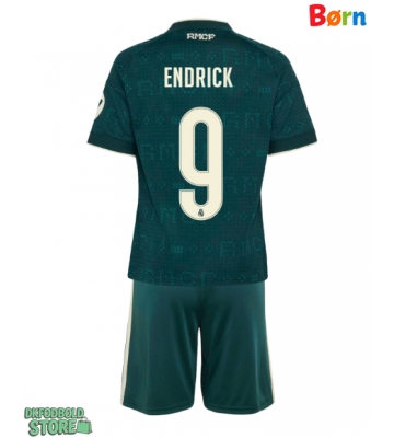 Real Madrid Endrick #9 Replika Babytøj Udebanesæt Børn 2026-27 Kortærmet (+ Korte bukser)